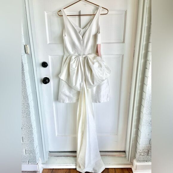 Nwt Anthropologie BHLDN Sachin + Babi Archie Mini Wedding Dress in Ivory - Picture 8 of 16